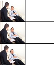 Therapist Triple Pane Meme Template