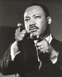 Martin Luther King Jr I love white people Meme Template