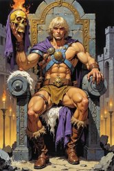 He-Man throne Meme Template