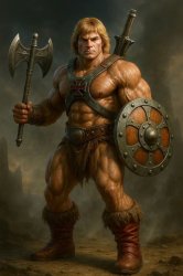 He-Man poised for battle Meme Template
