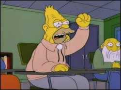 Abraham simpson Meme Template
