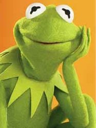 Kermit think Meme Template