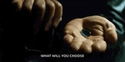 pill matrix gif Meme Template