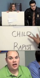 There's only one thing worse than a rapist Meme Template