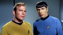 Kirk and Spock, confused Meme Template