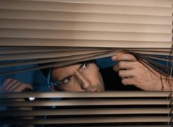 Peeking Meme Template