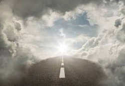 Road To Heaven Clouds Meme Template