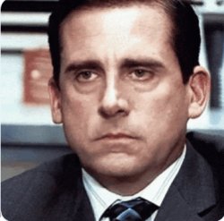 The Office Straight Face Meme Template