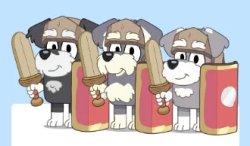 Bluey Terriers Meme Template