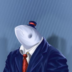 Mr. Fish Meme Template