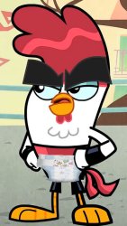 Chuck Adoodledoo in a Diaper Meme Template