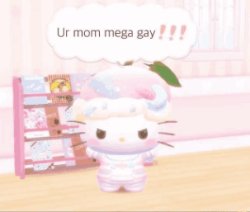 Ur mom mega gay‼ Meme Template
