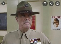 Red Foreman as  Gunnery Sergeant Hartman Meme Template