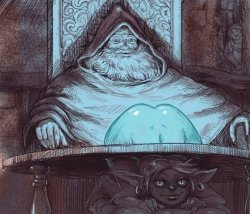 Pondering Orb Goblin Meme Template