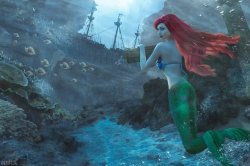 ariel meets who Meme Template