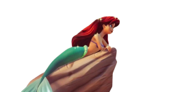 ariel rock Meme Template