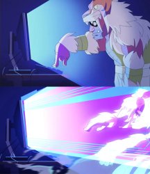 Gnash Computer Meme Template