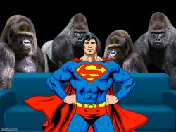 superman molest Meme Template