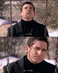 Michael Scott Swings Meme Template
