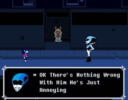 OK There's Nothing Wrong With Him He's Just Annoying Meme Template
