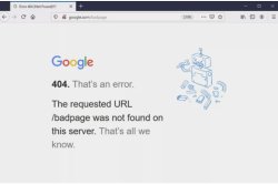 Google 404 Meme Template