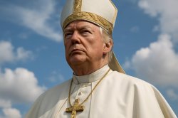 Pope Trump Meme Template