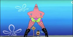 sexy patrick Meme Template