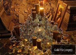 Gold Pile (empty) Meme Template