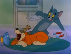 tom jerry magnet Meme Template