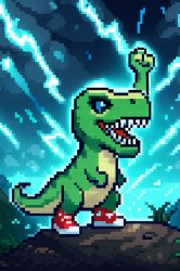 Angry dino Meme Template