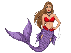 oleana mermaid Meme Template