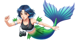 mermaid perrin Meme Template