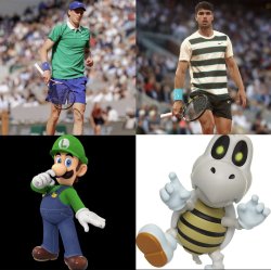 In game vs in real life Meme Template