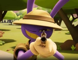 Jax with a Gun Meme Template
