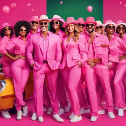 On Wednesdays We Wear Pink Meme Template