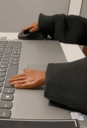 Tiny Office hands Meme Template