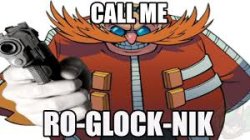 Eggman Gun Meme Template