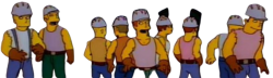 Gay Steel Mill Workers Meme Template