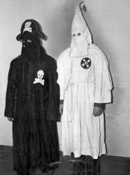 Kkk and the black legion Meme Template