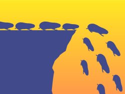 Lemming Death Meme Template
