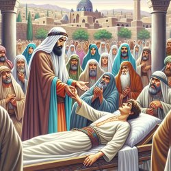 Jesus Raises a Widow's {apparently, ADULT} Son Meme Template