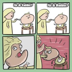 Für dr Mudder? Meme Template