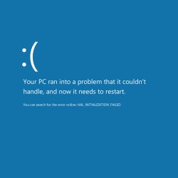 blue screen Meme Template
