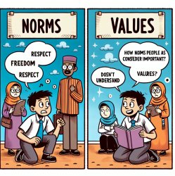 Deze meme gaat over normen en waarden, een onderwerp uit hoofdst Meme Template