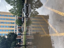 Flooded street Meme Template