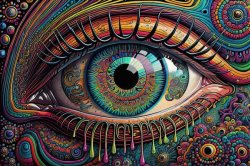 Psychedelic Eye Meme Template