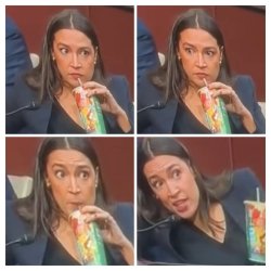 AOC Meme Template