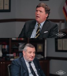 Tucker Carlson asks Ted Cruz Meme Template