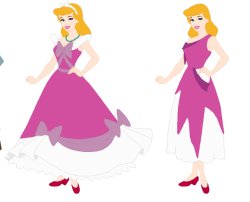 Cindy Ella's Pink Dress Meme Template