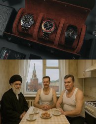 Watches Putin khamenei yanukovich Meme Template